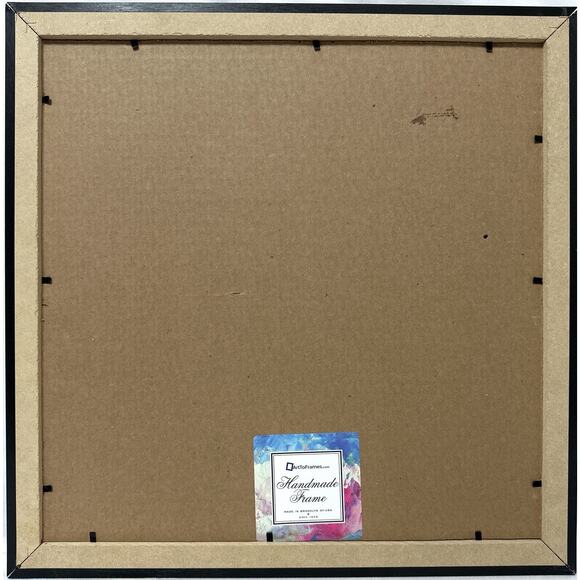 Jordan O’Hare Jesus Portrait Print Framed 16x16” Black Frame Inspirational Art - Picture 4 of 4